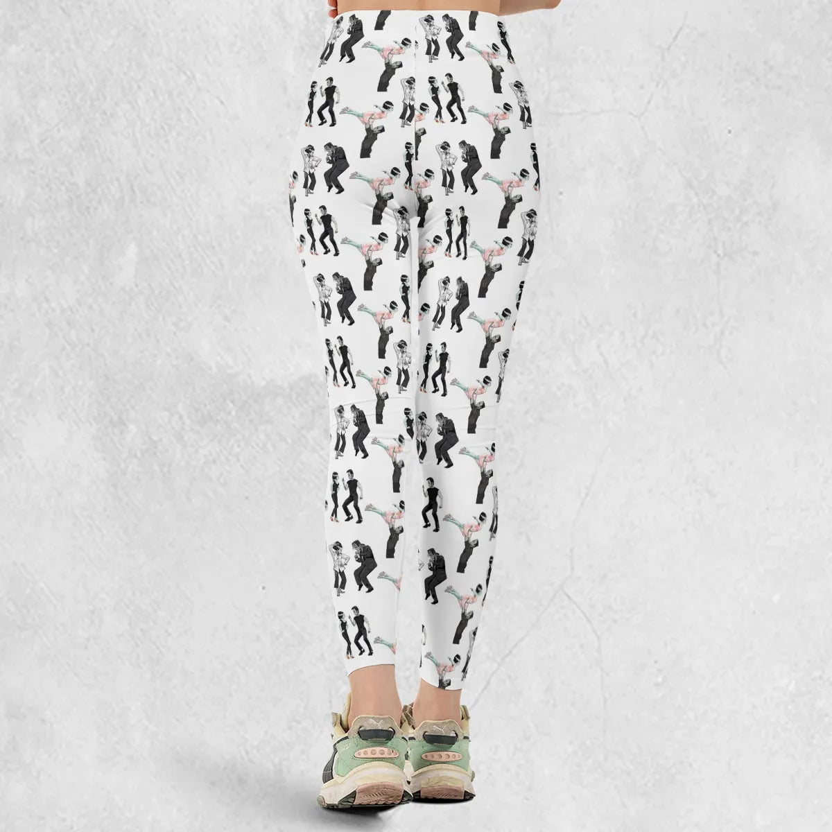 Frankenstein And Bride Dance Movies Dance Scene Mashup Legging