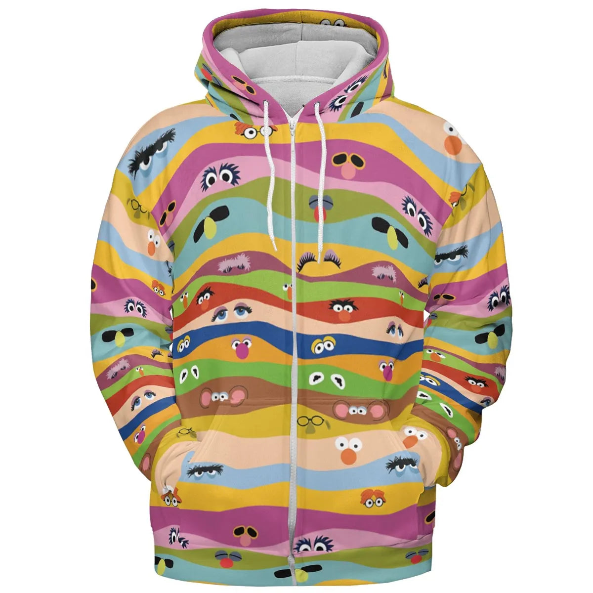 Eyes On Us The Muppet Show All-over Print Hoodie