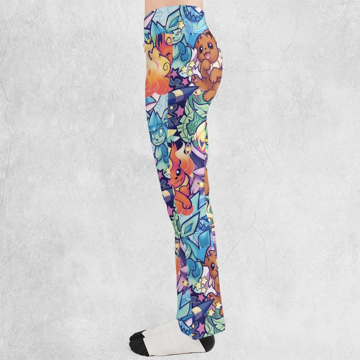 Evolutionary line of Eevee Pokemon Flare Leggings
