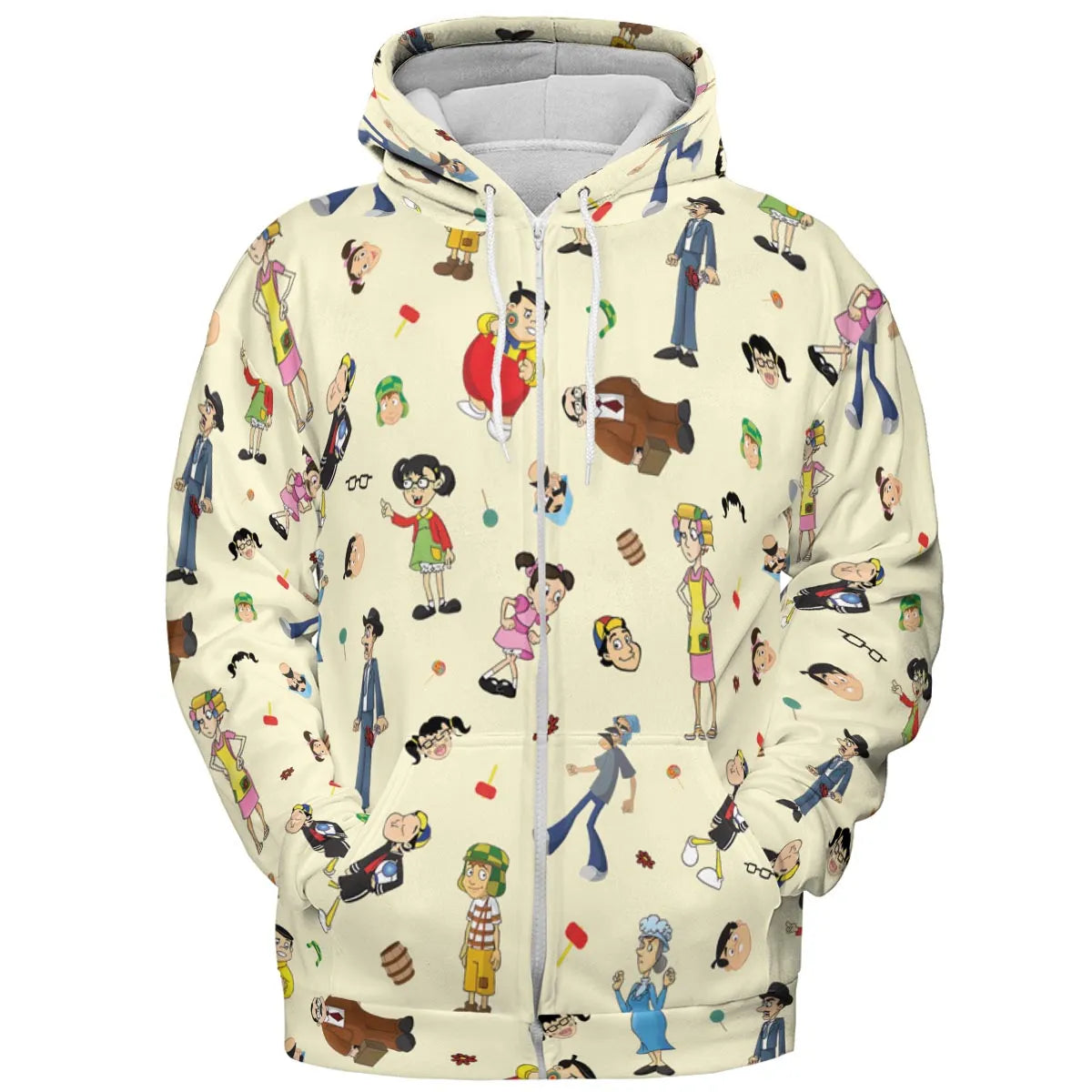 El Chavo Cartoon Characters All-over Print Hoodie