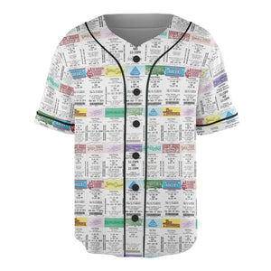 Fastpass Unisex Baseball Jersey