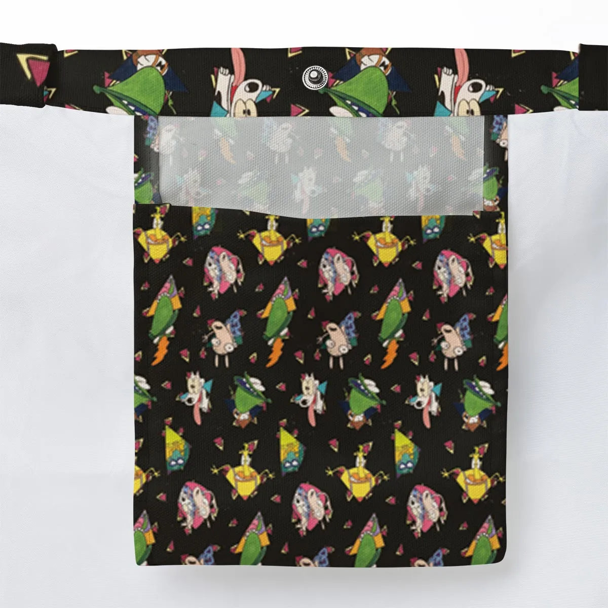 Rocko's Modern Life Pattern Large Tote Bag