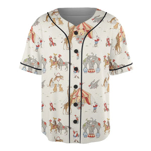 Nostalgic Circus Dumbo Unisex Baseball Jersey