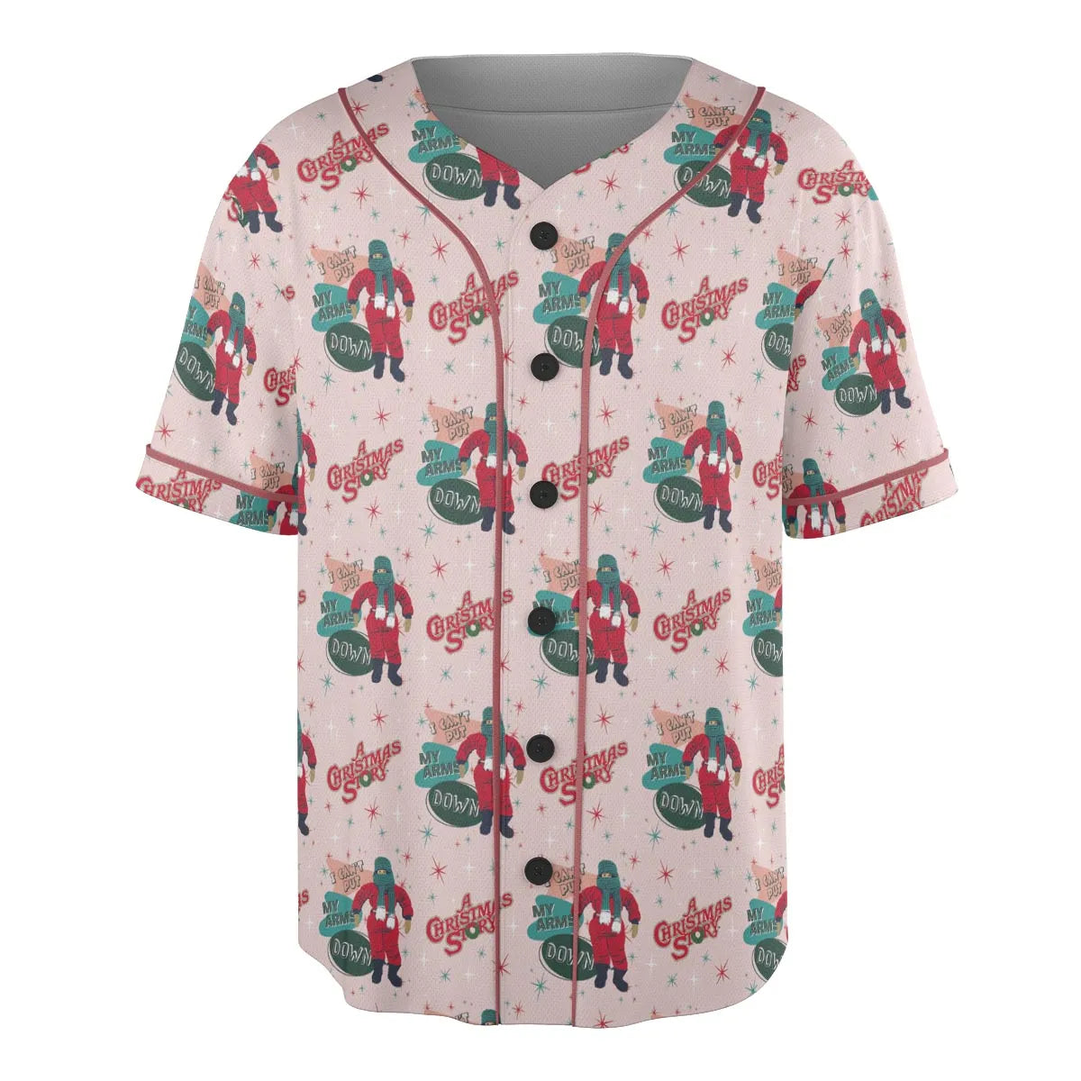 I Can't Put My Arms Down A Christmas Story Unisex Baseball Jersey