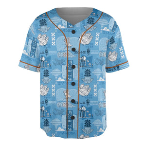 Dark Side Star Wars Tiki Shack Unisex Baseball Jersey