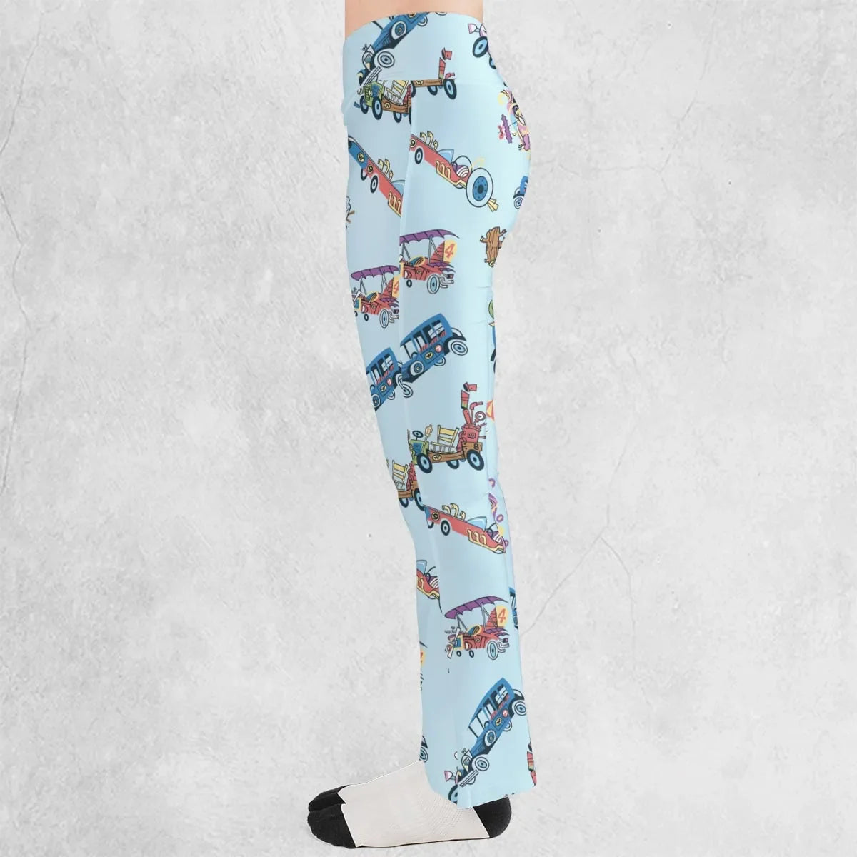 W is for Wacky Races Flare Leggings