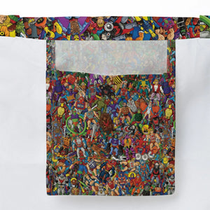 MOTU's Characters Figure Pattern He-man and The Masters of The Universe Large Tote Bag