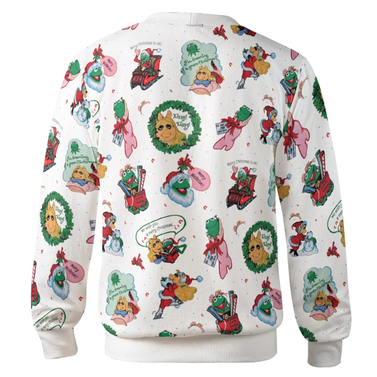 Green Christmas The Muppets Cardigan