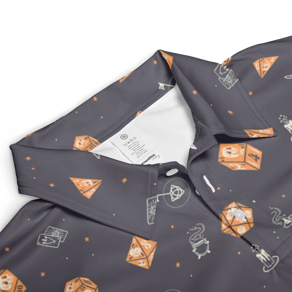 Halloween Dices Pattern AOP Men/Women Polo Shirt