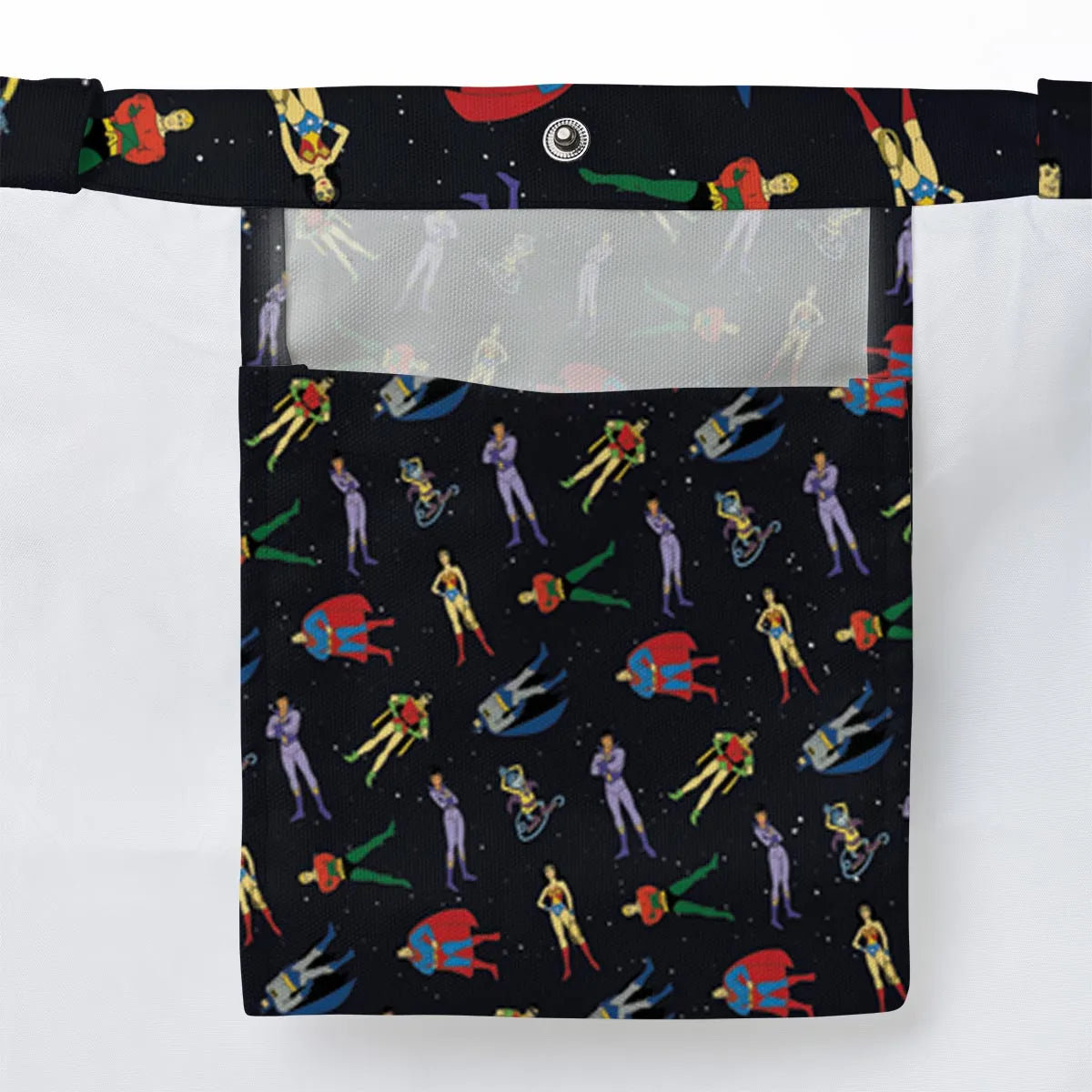The Super Powers Team Super Friends Large Tote Bag