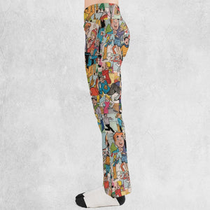 Archie Comics Characters Flare Leggings