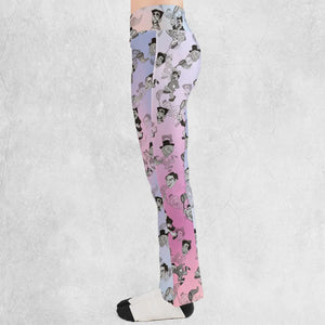 The Animated Marx Brothers Characters Flare Leggings