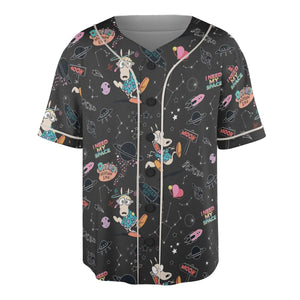 Rocko Space Out Rocko's Modern Life Unisex Baseball Jersey