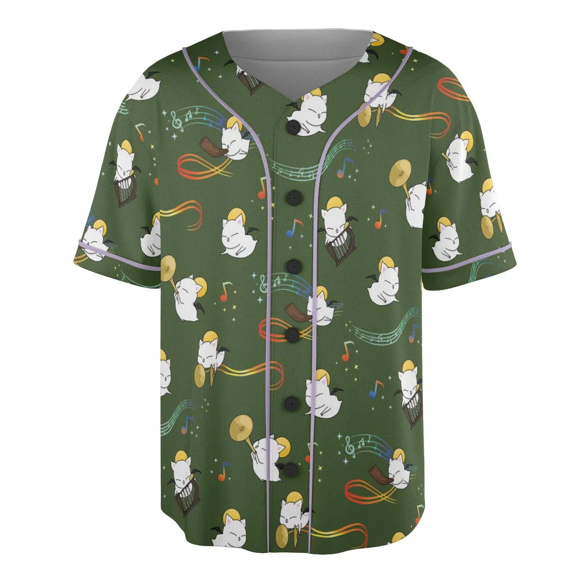 Moggle Music Final Fantasy Unisex Baseball Jersey