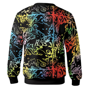 Eevee Pokemon Black Cardigan