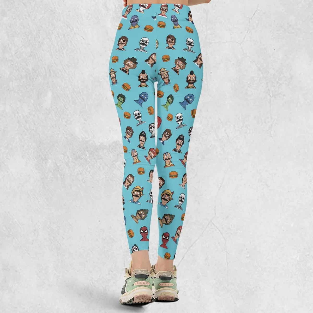 Many Faces of Bob's Burger Legging