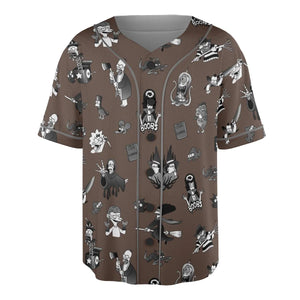 Treehouse of Horror The Simpsons Unisex Baseball Jersey