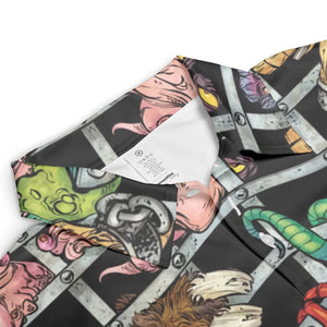 Castle Grayskull Dungeon He-man And The Masters Of The Universe AOP Men/Women Polo Shirt
