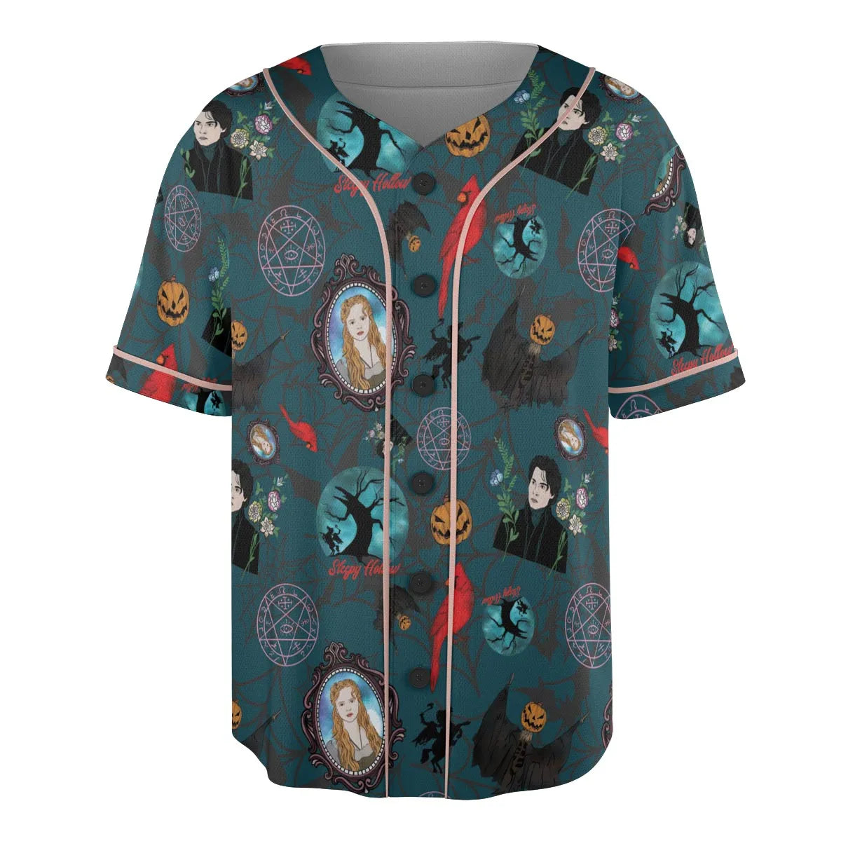 Ichabod Crane Sleepy Hollow Unisex Baseball Jersey
