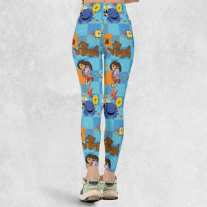 90s cartoon Nostalgic Legging