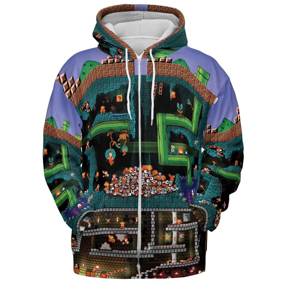 The Pit Super Mario All-over Print Hoodie