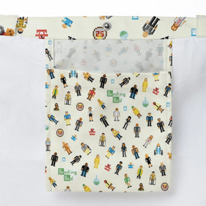 Breaking Bad in Pixels Pattern Large Tote Bag