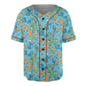 Total Party Kill DnD Unisex Baseball Jersey