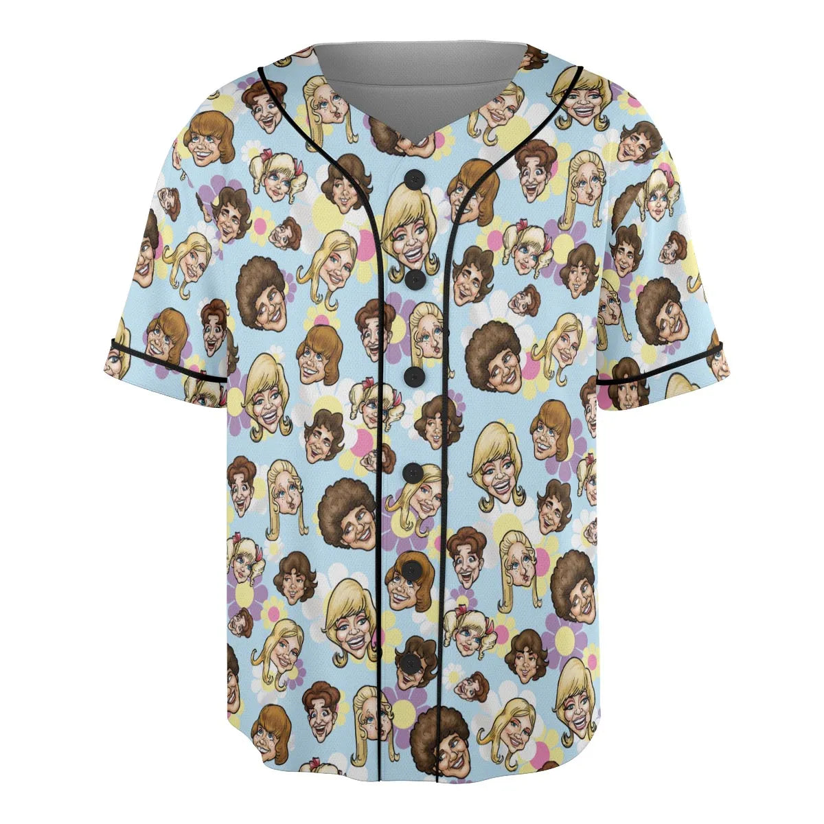 Retro TV The Brady Bunch Characters Unisex Baseball Jersey