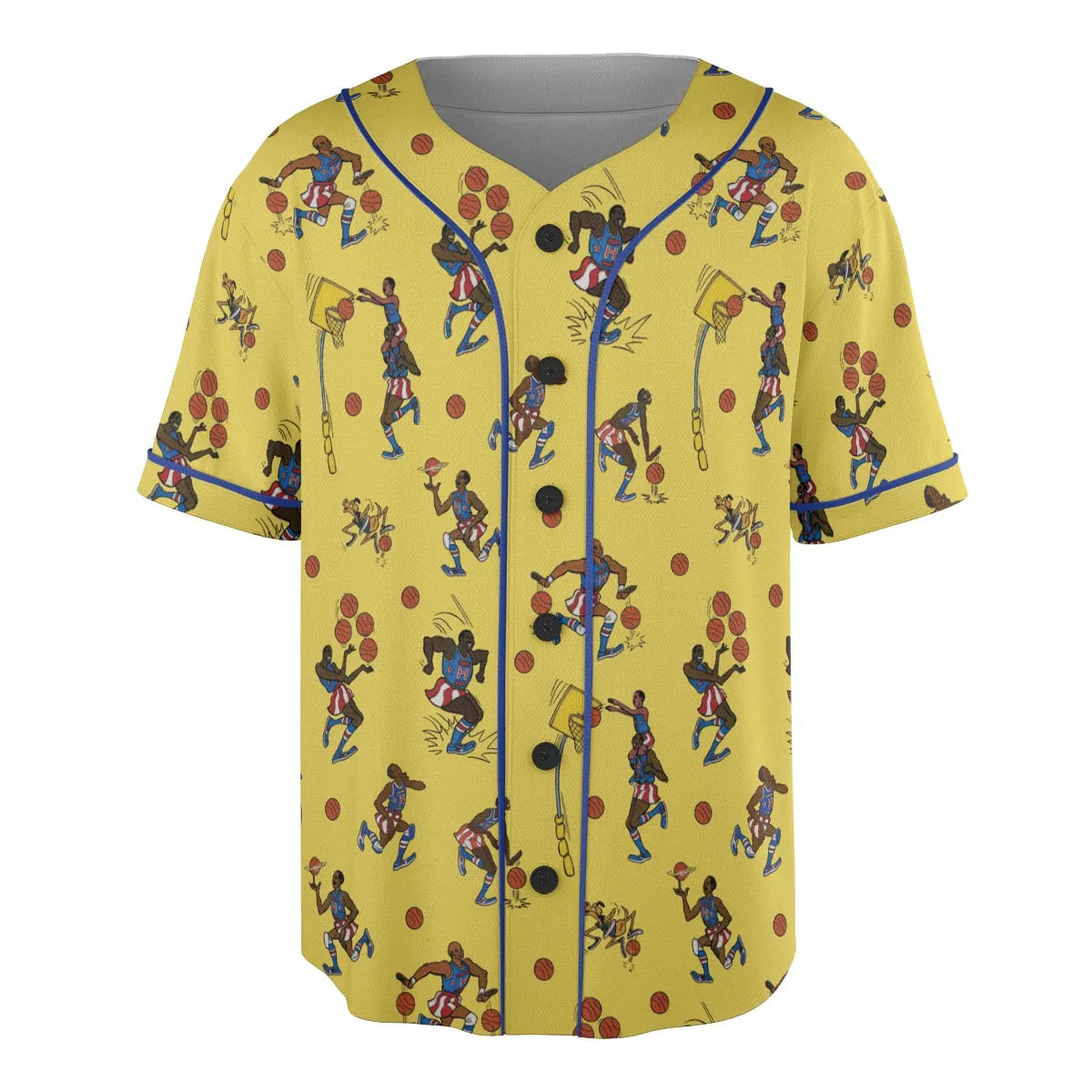 Harlem Globetrotters Unisex Baseball Jersey