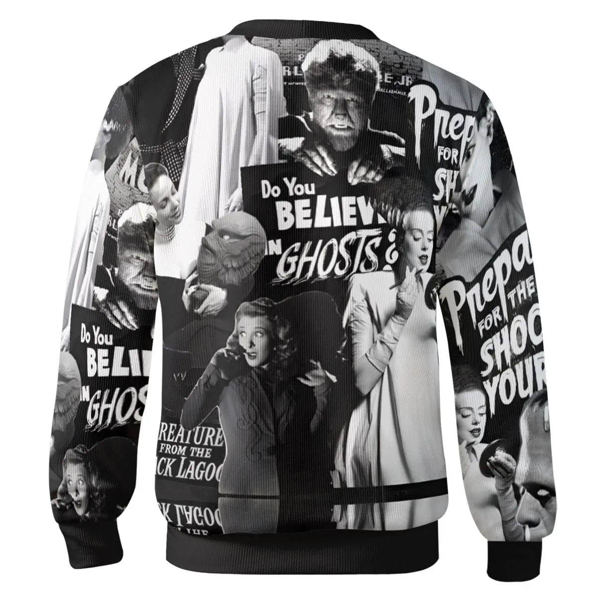 Universal Monsters Pattern Cardigan