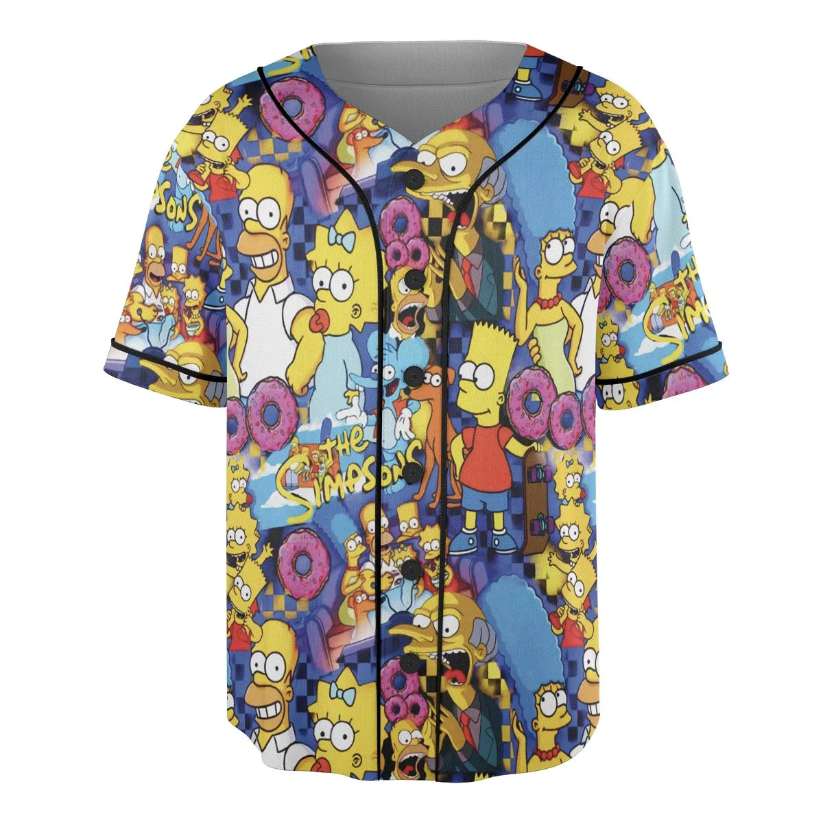 Springfield Swag The Simpsons Unisex Baseball Jersey