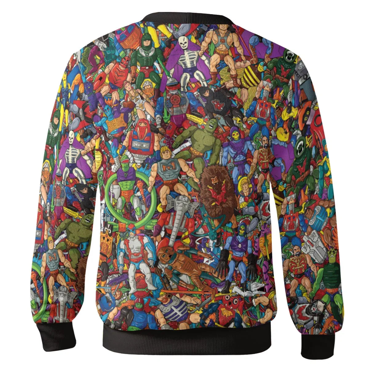 MOTU's Characters Figure Pattern He-man and The Masters of The Universe Cardigan