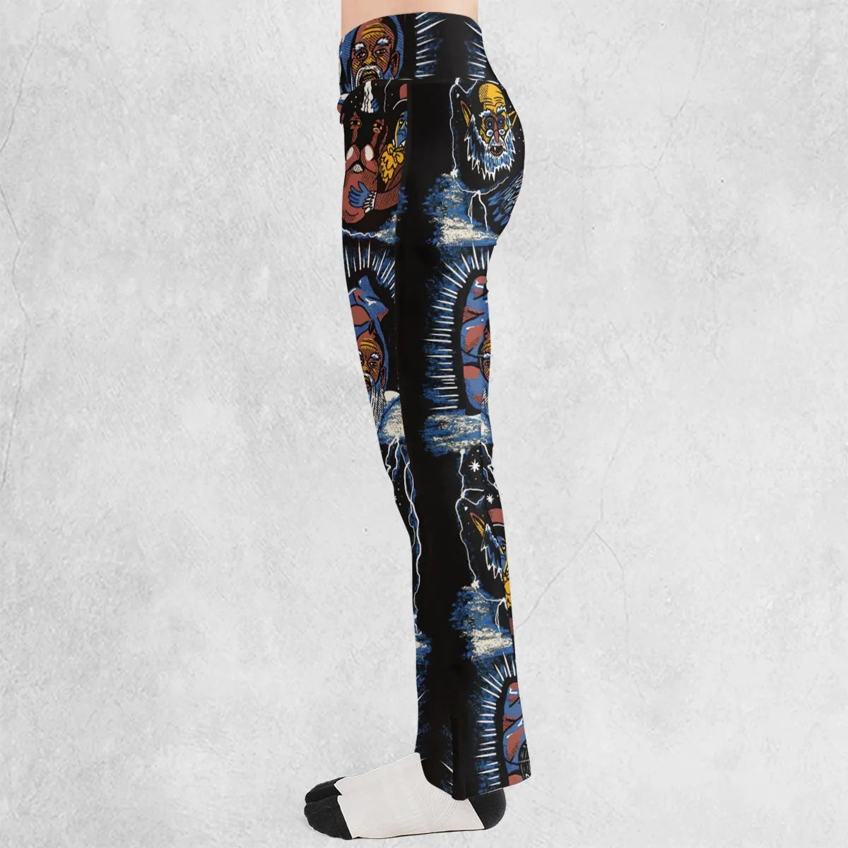 Mystery Falkor Neverending Story Flare Leggings