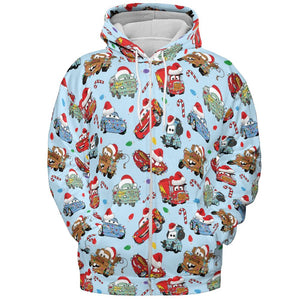 All-over Print Hoodie - 9SZGJ9YG -  - 3
