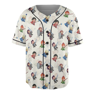 Pixel Fantasy Final Fantasy Unisex Baseball Jersey
