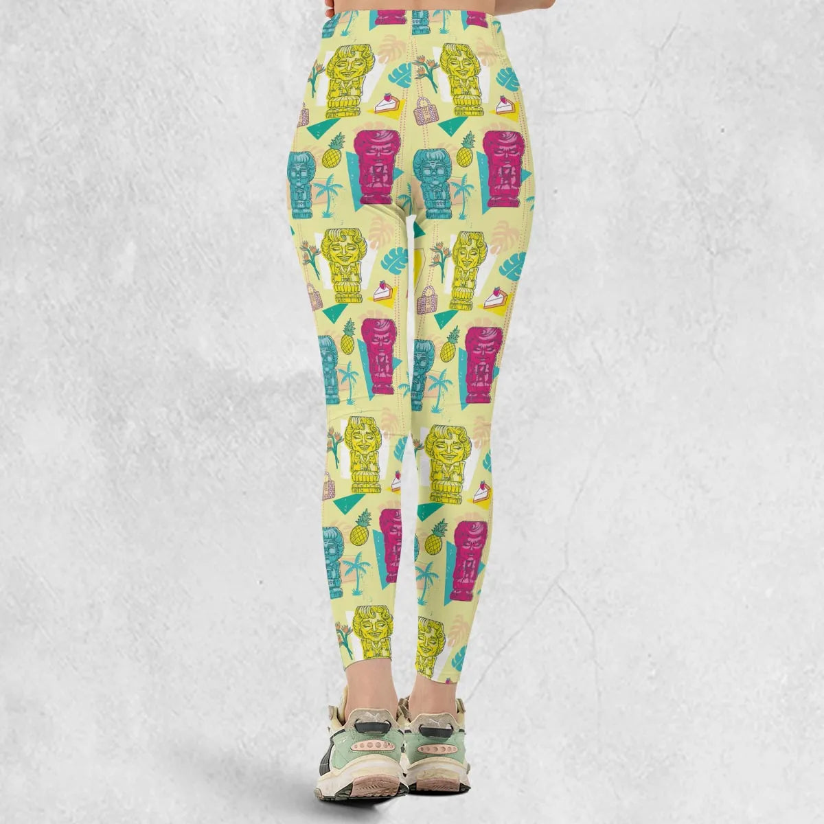 Golden Girls Tiki Shack Aloha Legging