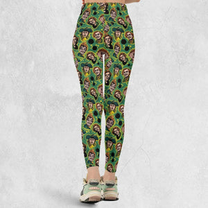 Hey Snot Face Drop Dead Fred Legging