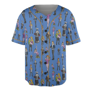 Lost In Space Characters Unisex Baseball Jersey