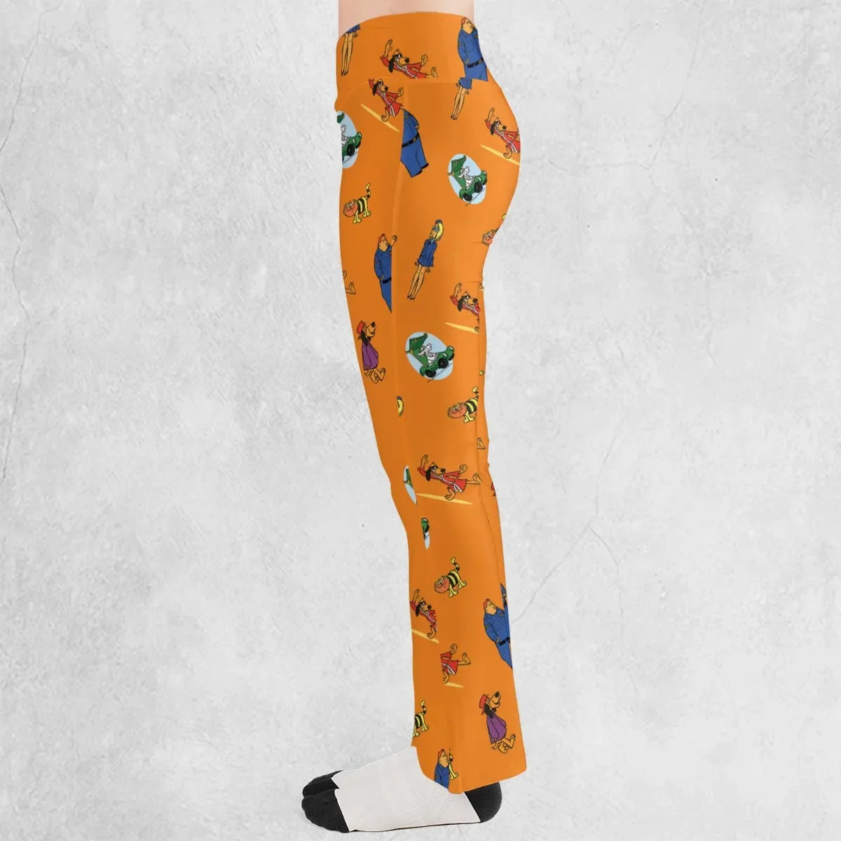 Kung-Fu Friends Hong Kong Phooey Flare Leggings
