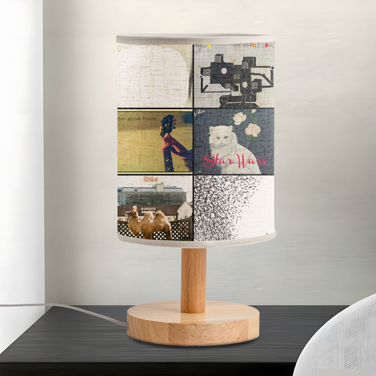 Wilco Albums Table Lamp Indie Rock Ambient Light