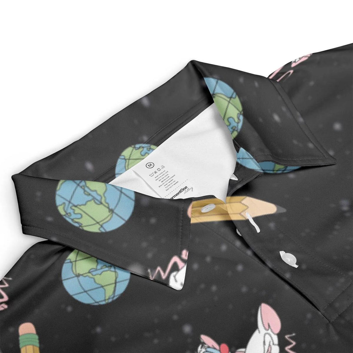 Geek Drip Pinky and The Brain AOP Men/Women Polo Shirt