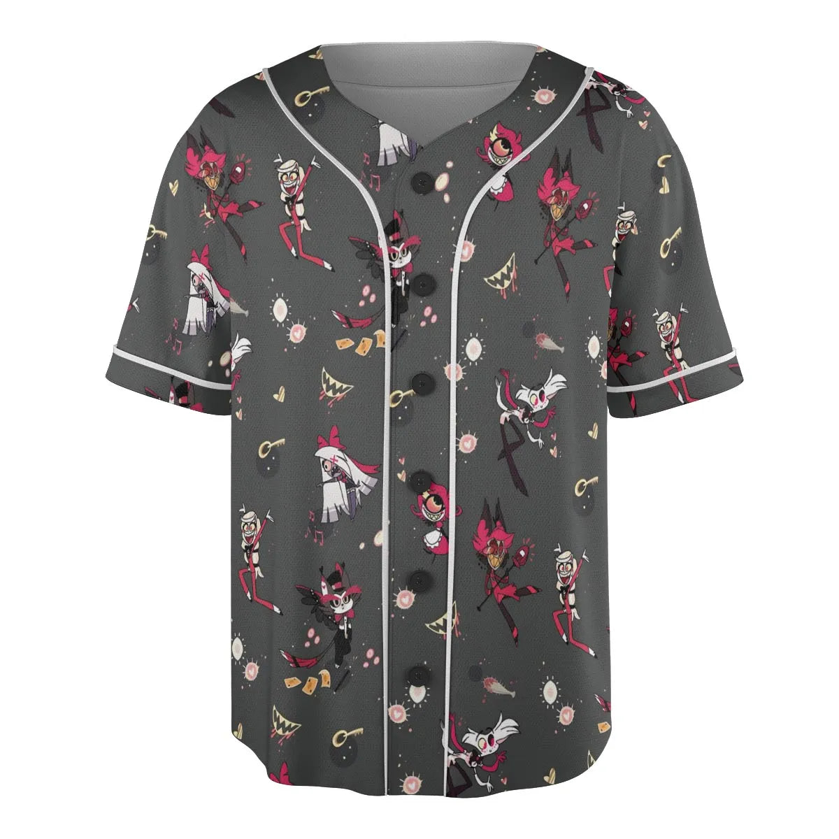 Helluva Hazbin Unisex Baseball Jersey