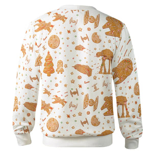 Gingerbread Christmas Star Wars Cardigan