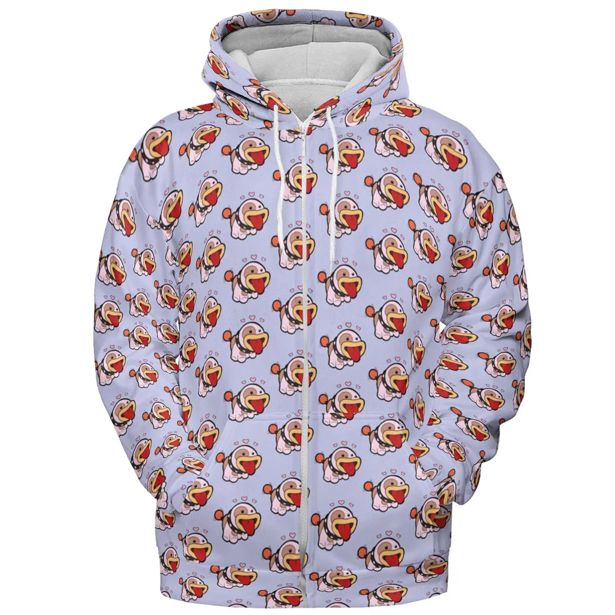 Poochy From Super Mario All-over Print Hoodie