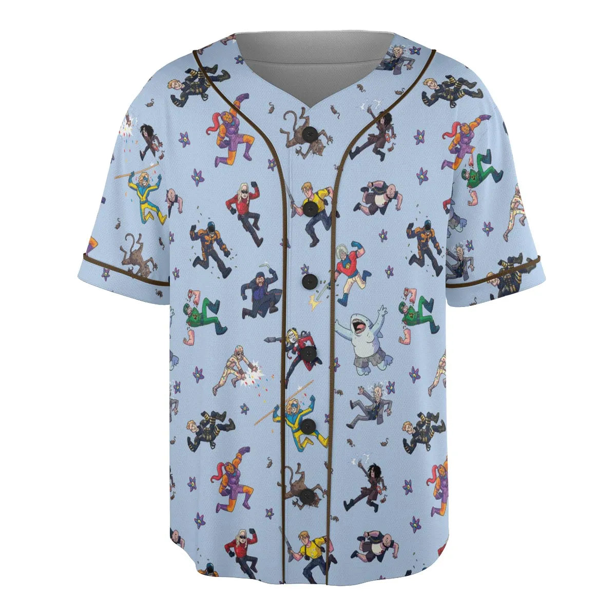 The Suicide Squad Pattern Unisex Baseball Jersey