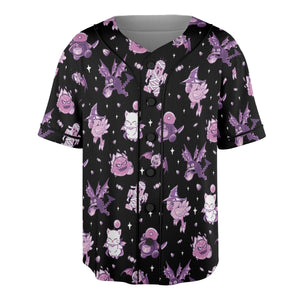 Halloween Final Fantasy Cuties Unisex Baseball Jersey