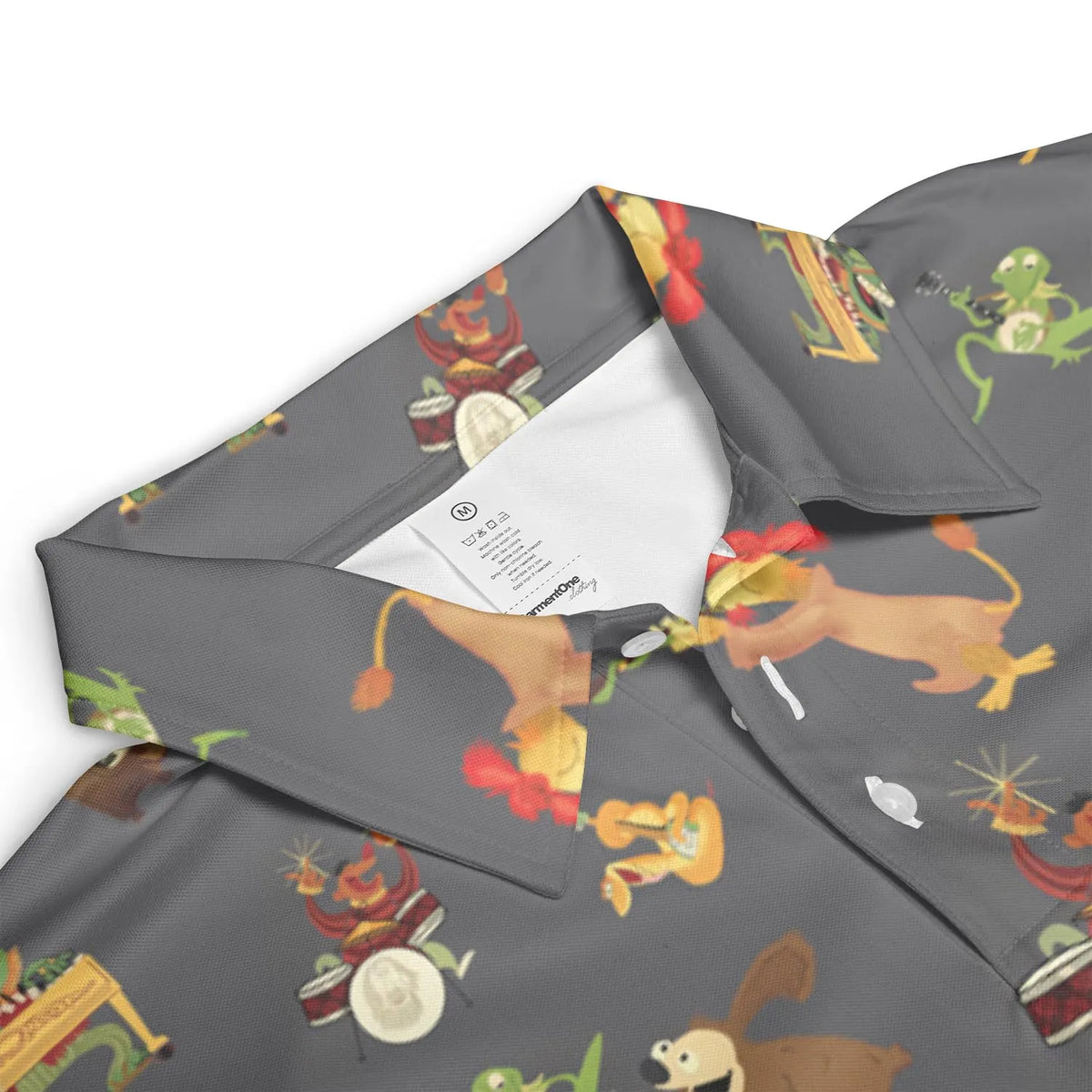 River Bottom Dr. Teeth and the Electric Mayhem AOP Men/Women Polo Shirt