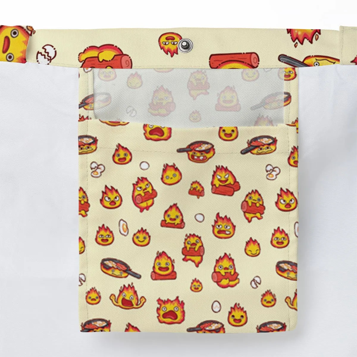 Calcifer Howl’s Moving Castle Large Tote Bag