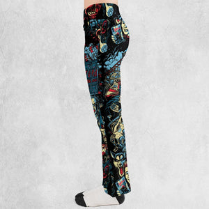 The Lost Boys Eighties Vampire Horror Flare Leggings