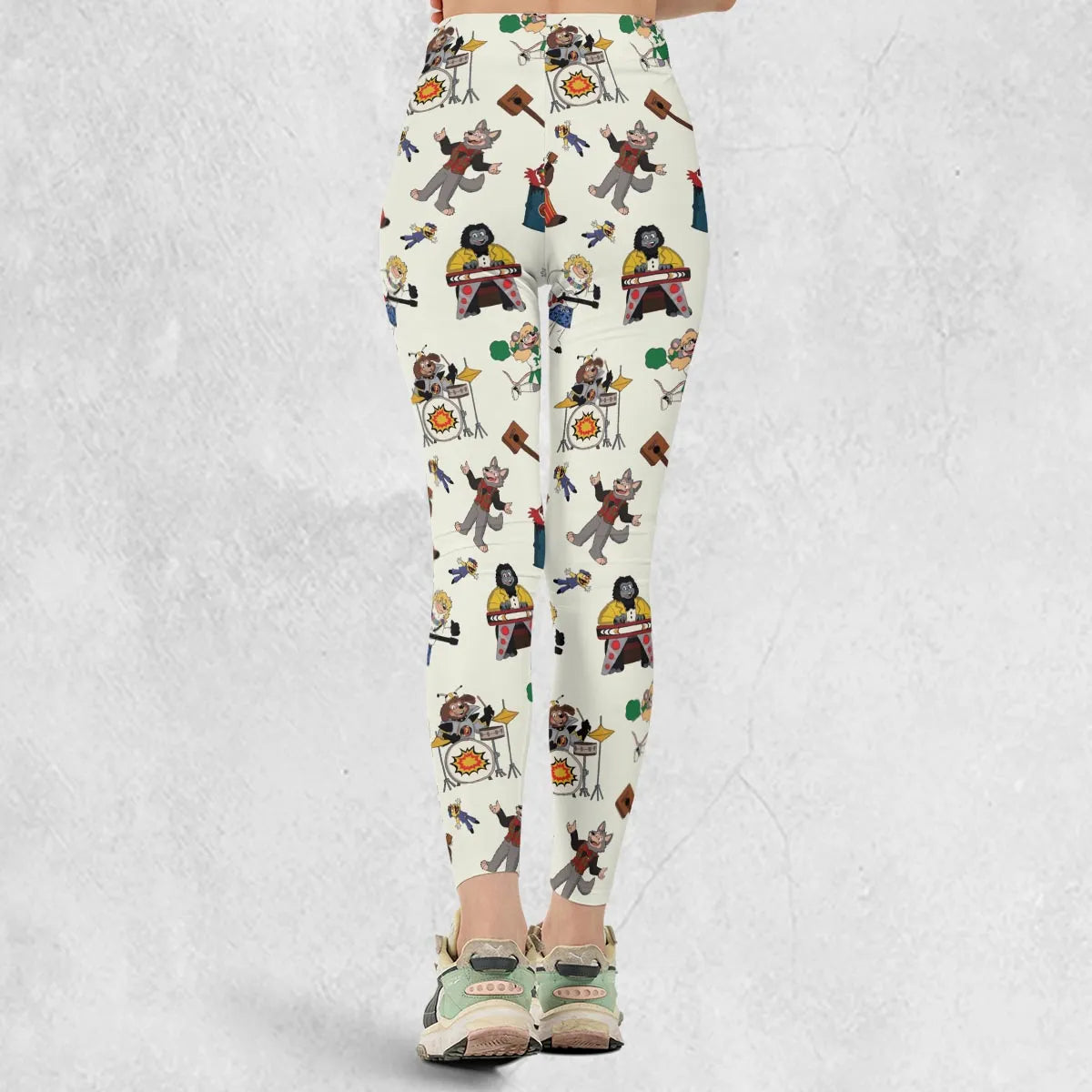 The Rock-afire Explosion Pattern Legging